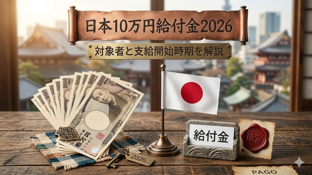 2026年最新｜10万円給付金はいつから？対象者と支給条件を完全解説