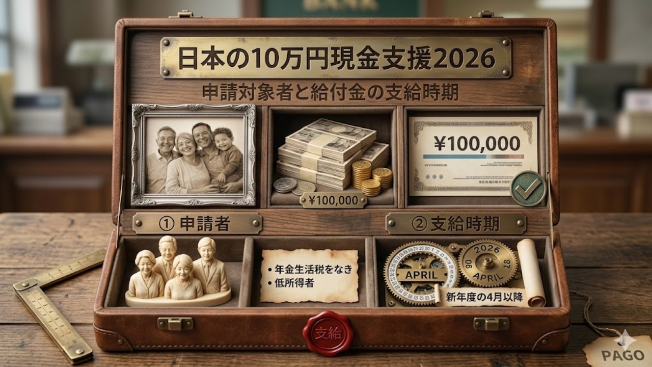 【速報】日本の10万円現金支援2026｜申請方法と支給スケジュール最新情報